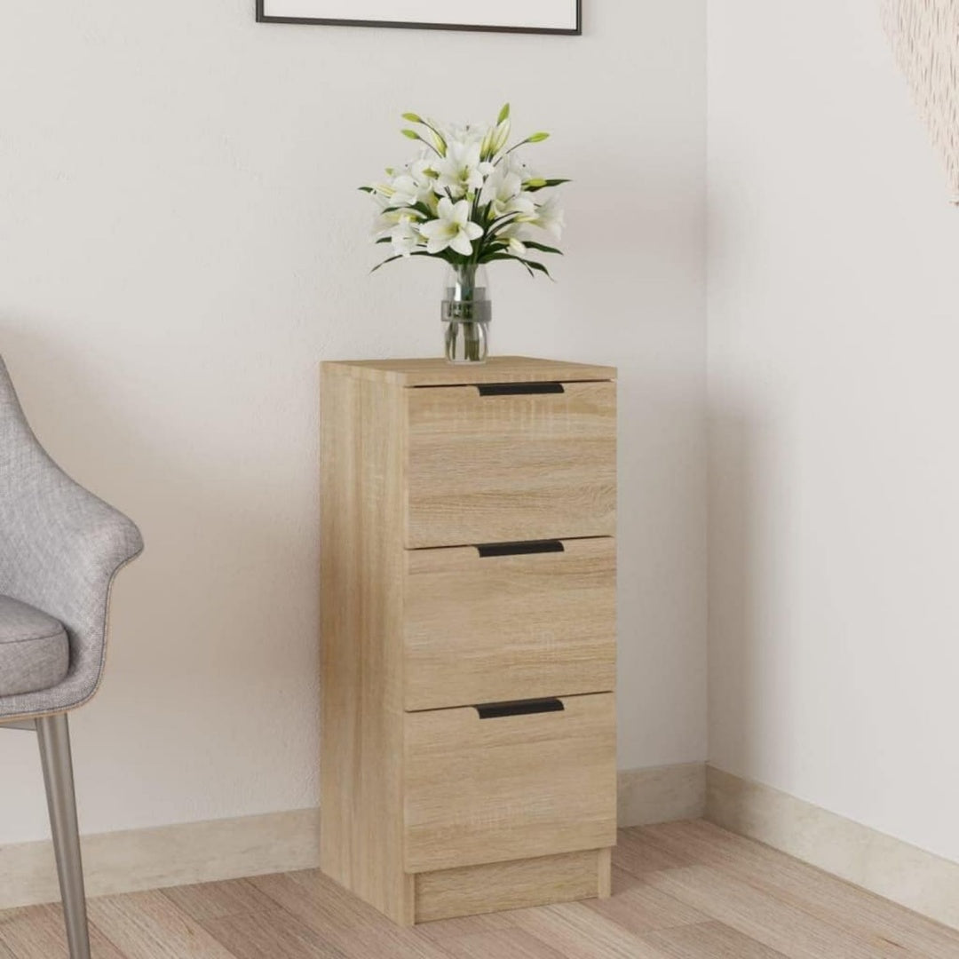 Sideboard mit den Massen 30 x 30 x 70 cm in Braun