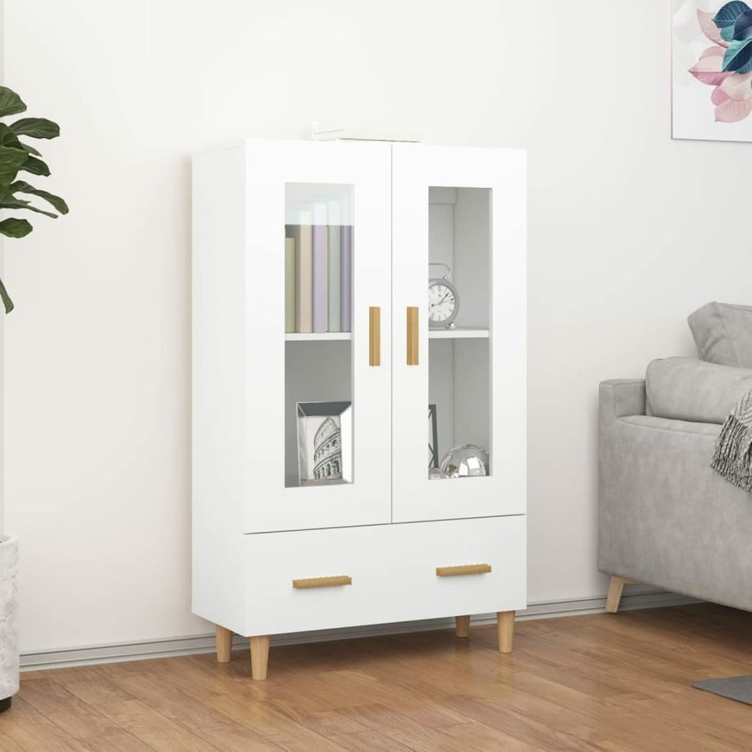 Geschlossener Stauraum bestimmt das Erscheinungsbild von dem Schuhschrank