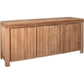 Das Sideboard nimmt mit 80 x 180 x 45 cm Gestalt an
