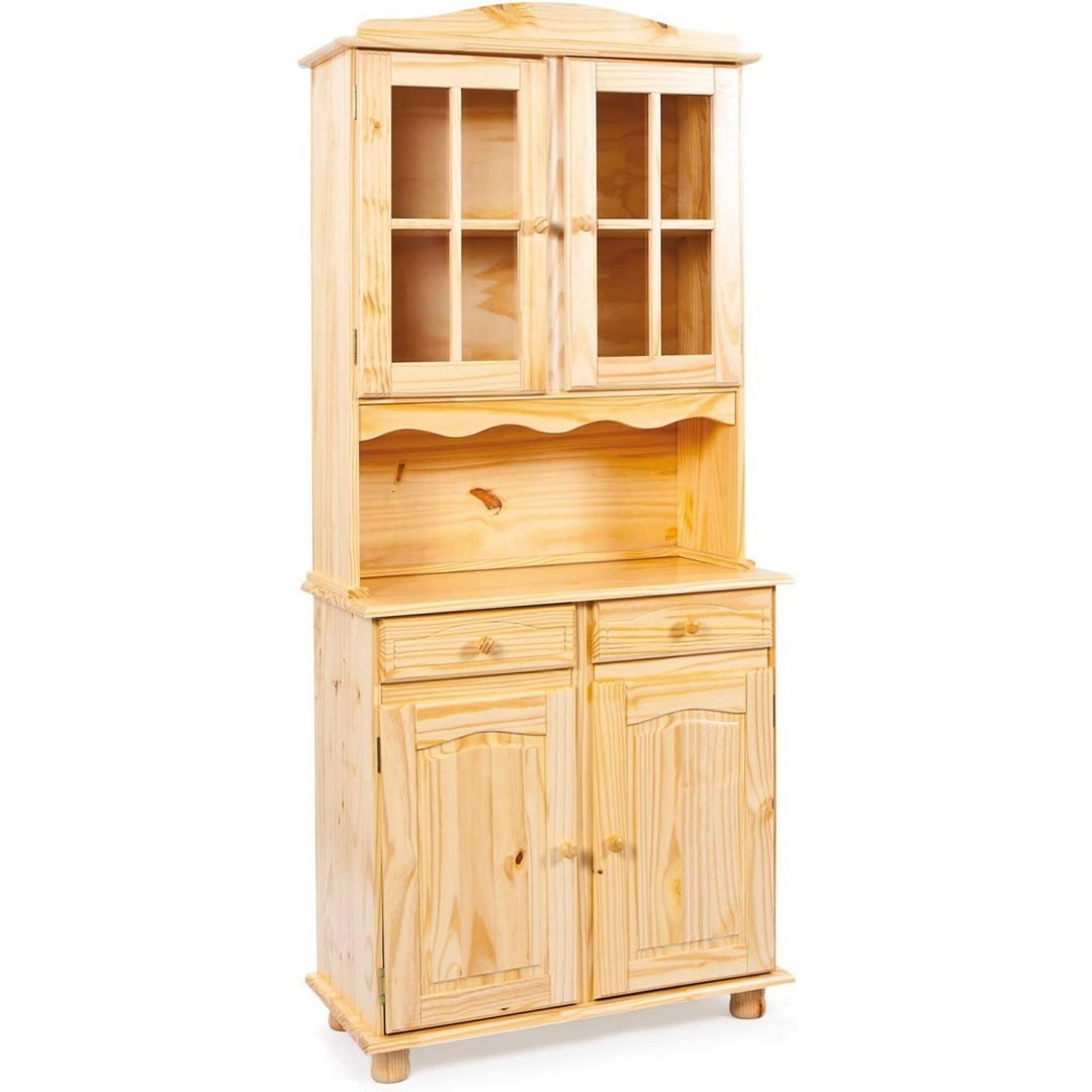 Vitrine aus Massivholz