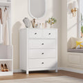 Sideboard aus Metall mit Schubladen in Weiss